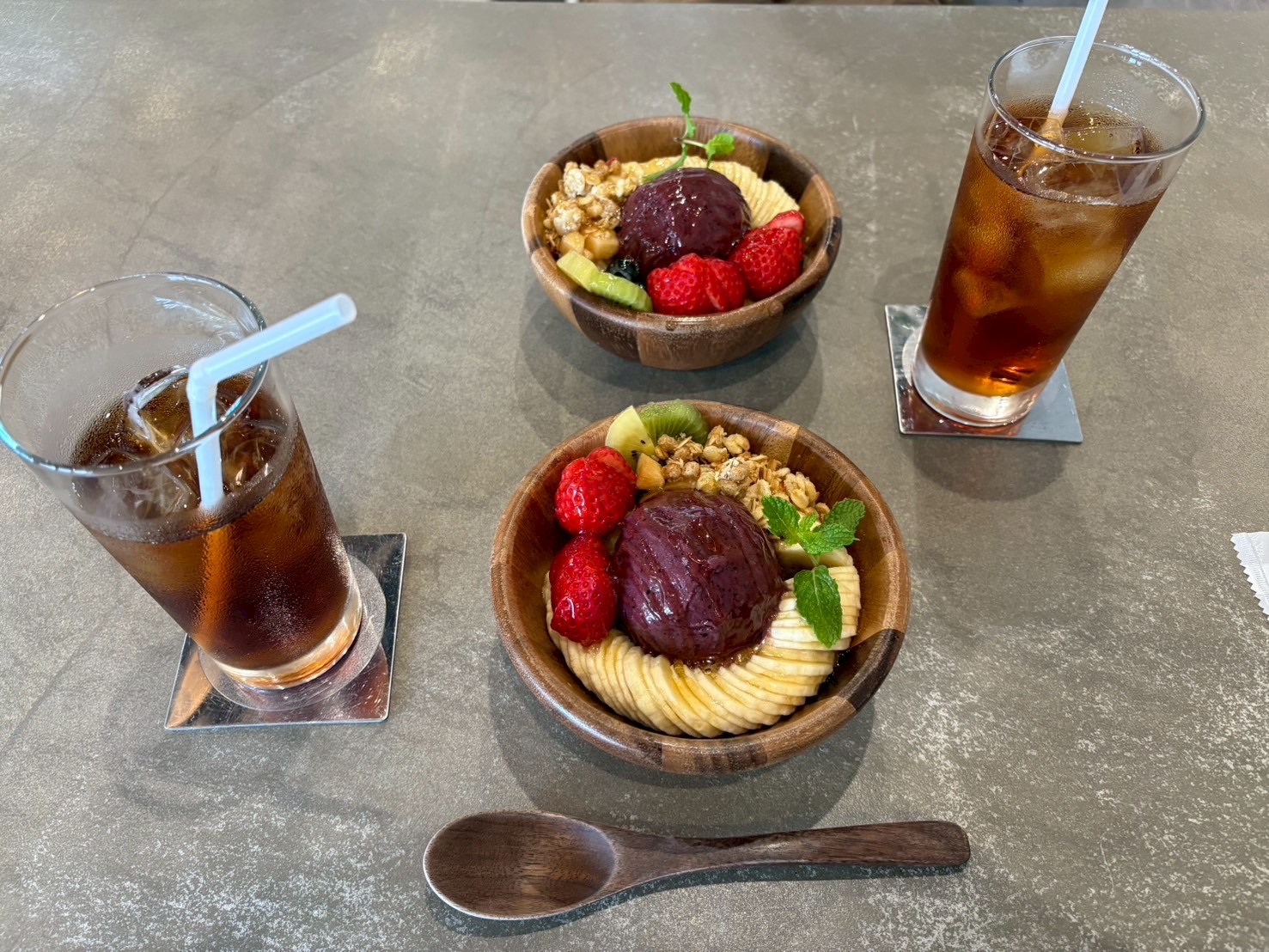 初めてのアサイーボウル🥣