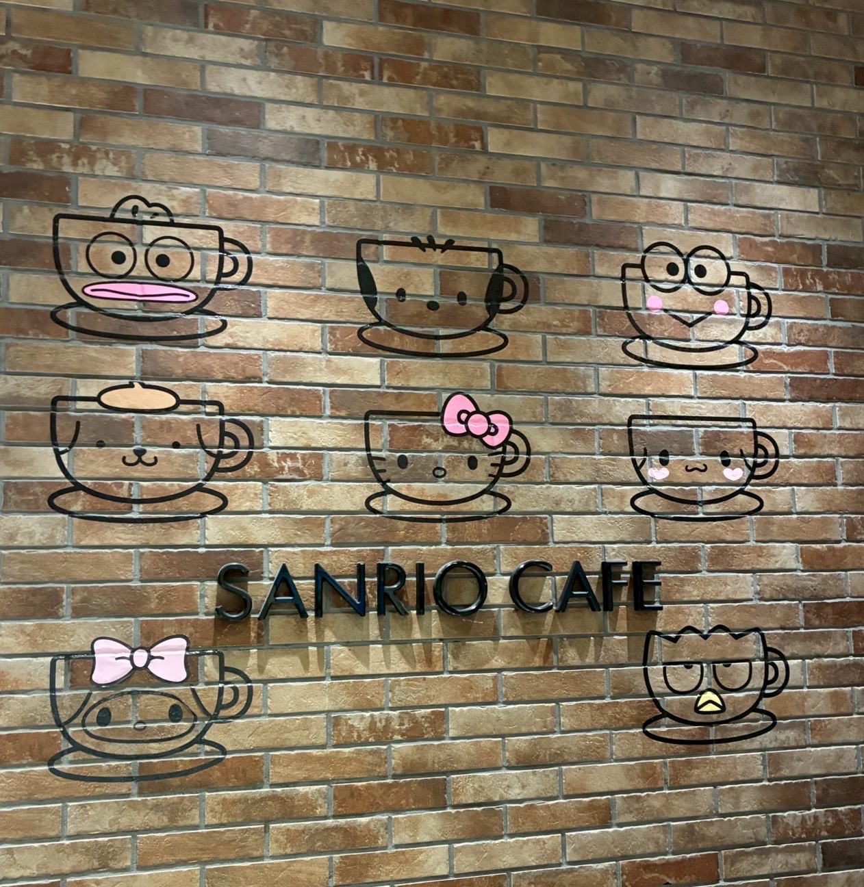 Sanrio cafeへ☕