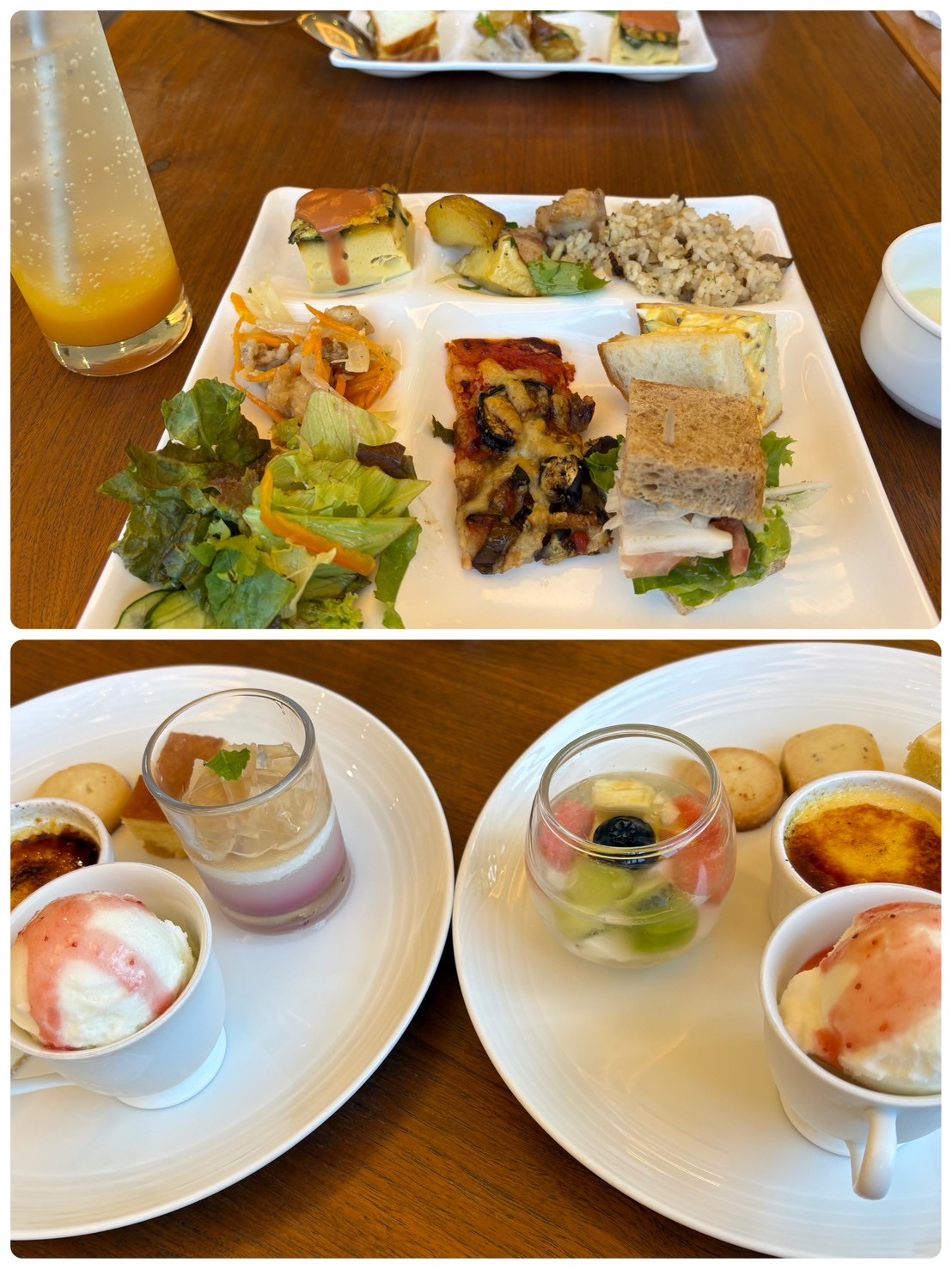 揚げピザ&ブッフェ&きのこ園