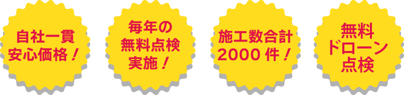 施工数合計 2000件!