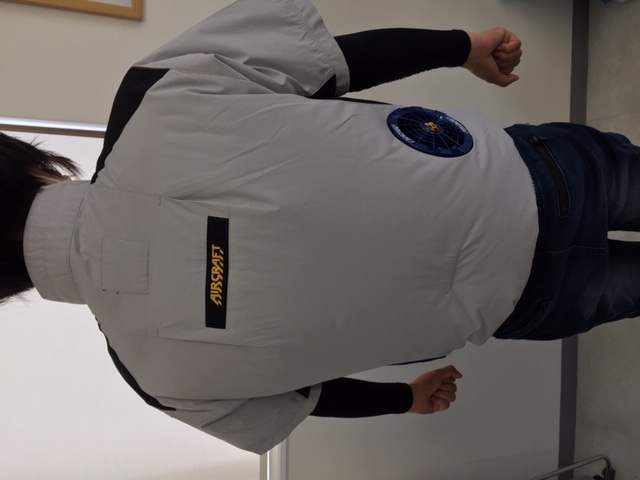 空調服購入しましたー(^O^)／