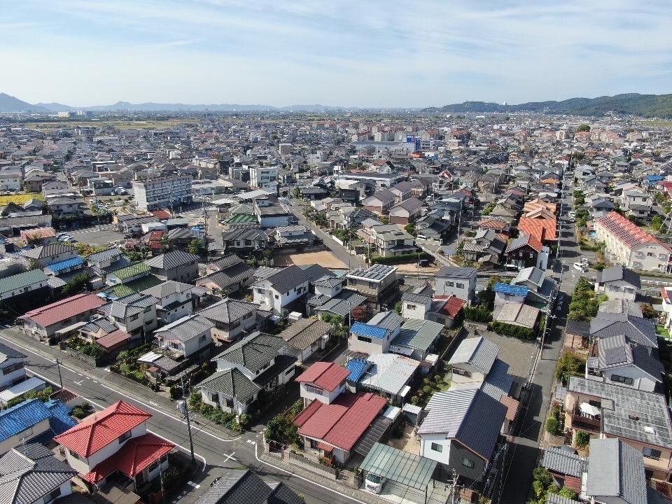ドローンで屋根までしっかりみています👀