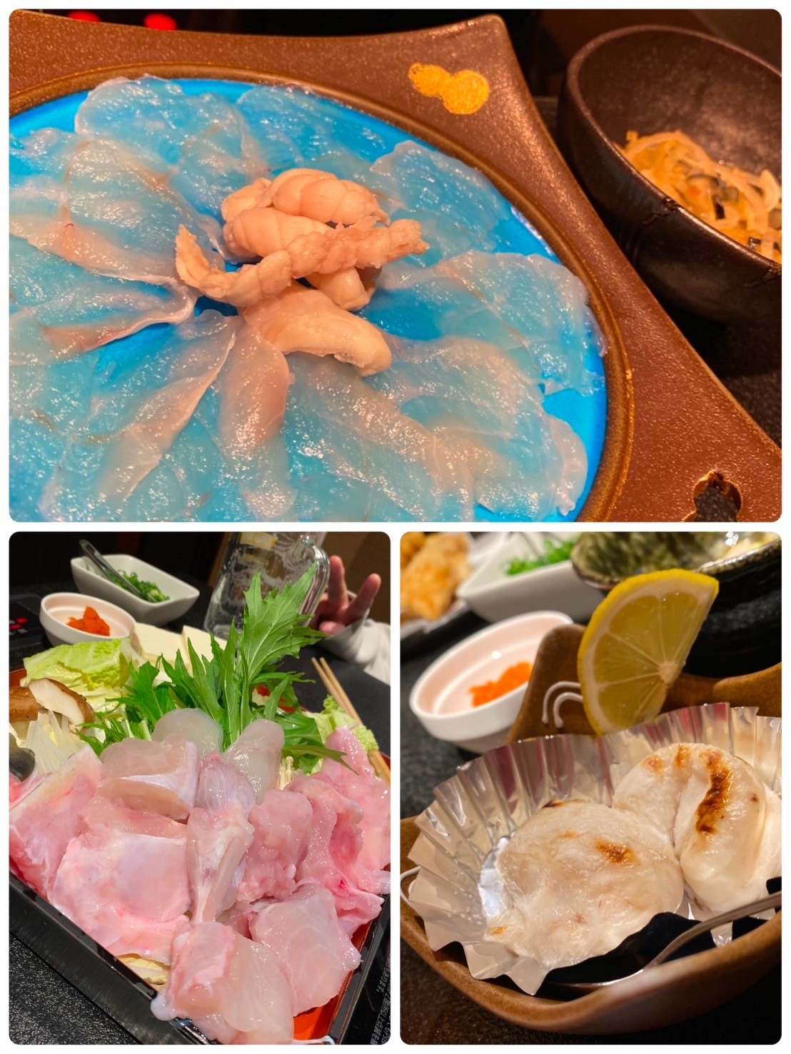 冬の味覚を堪能しました🐡🦪