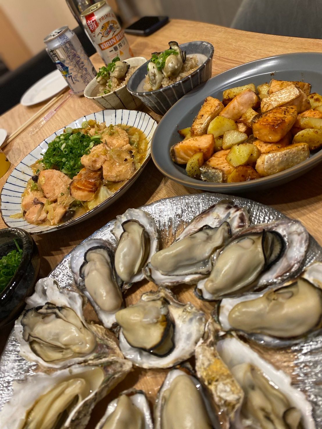 冬の味覚を堪能しました🐡🦪