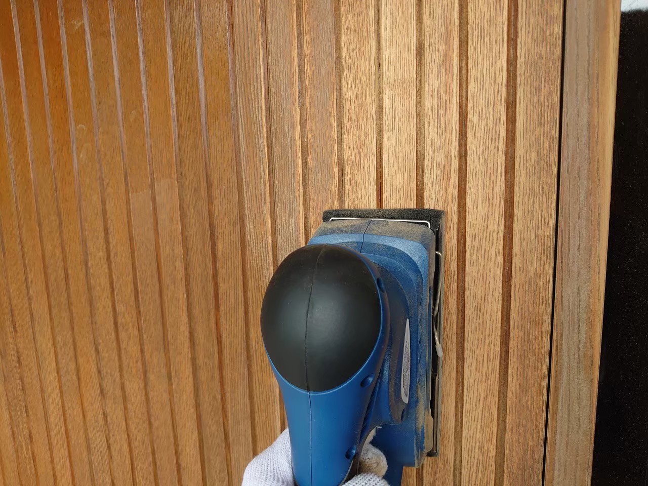 木製部分の塗装について